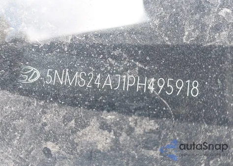 2023 Hyundai Santa Fe Sel from USA, damaged, VIN 5NMS24AJ1PH495918